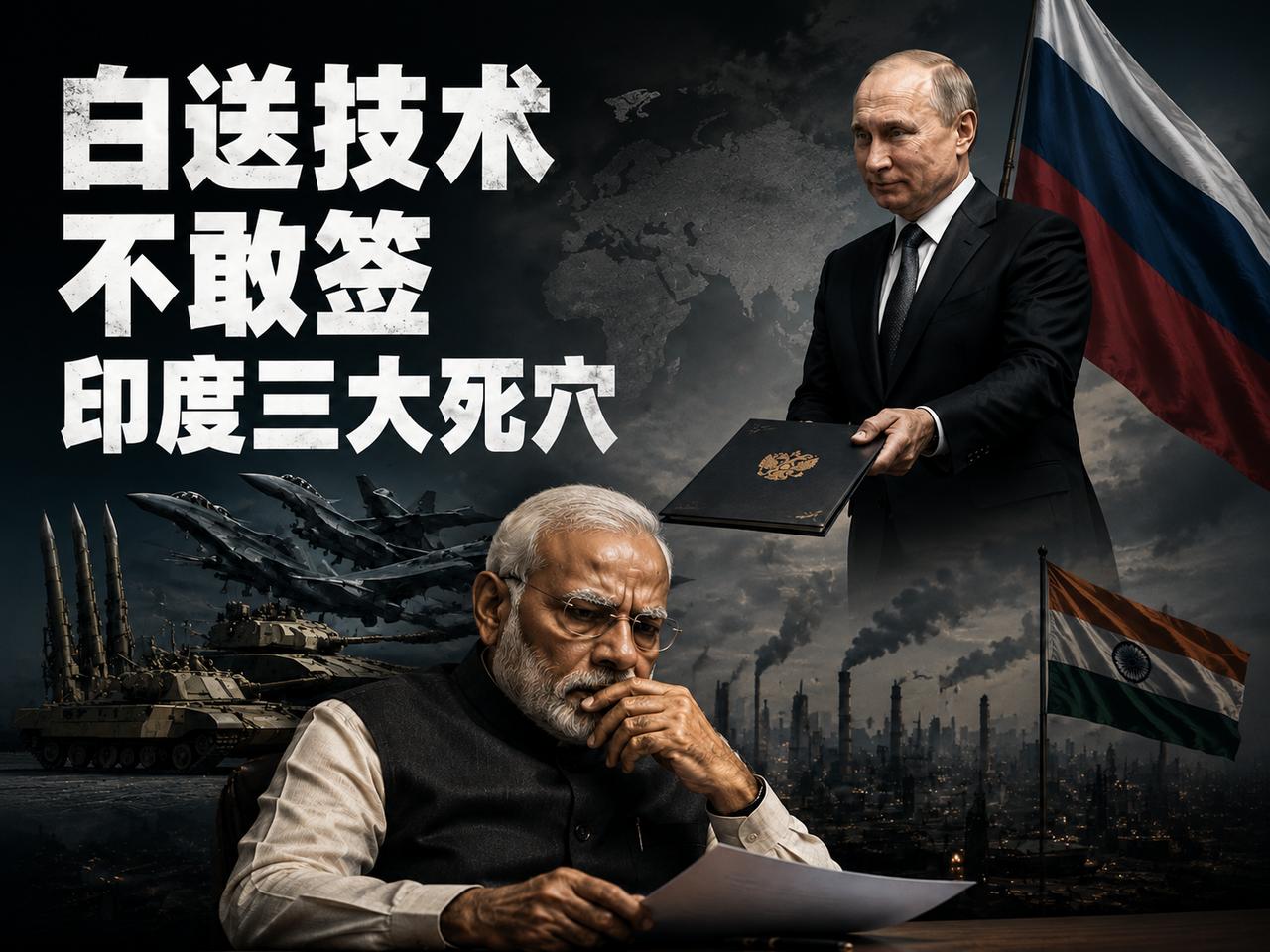 普京这次下血本了！就在最近，普京突然向莫迪抛出了一个堪称百年难遇的橄榄枝，愿意将