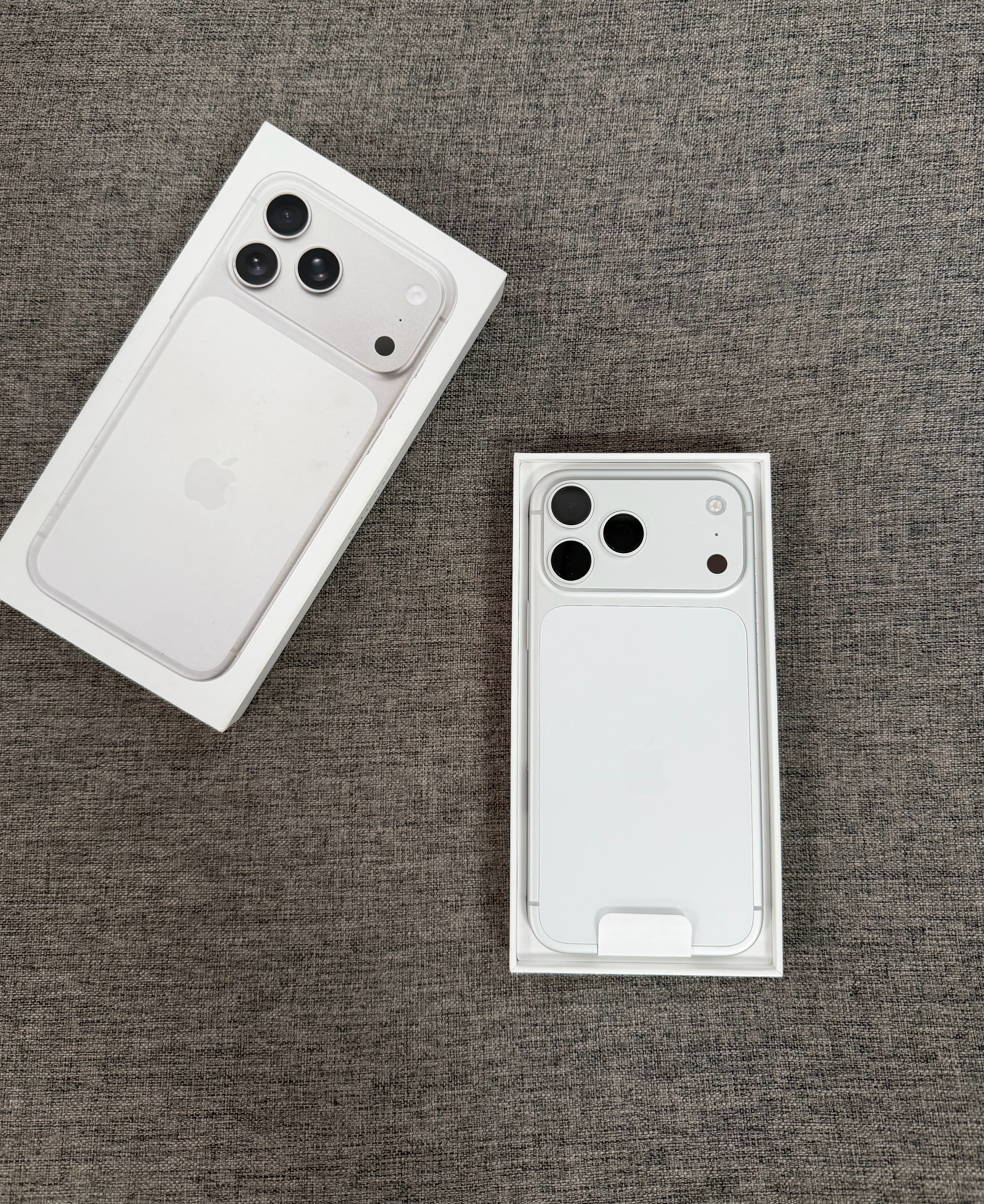 国行iPhone17 Pro Max 512G 银色，仅激活未使用，成色完美全套
