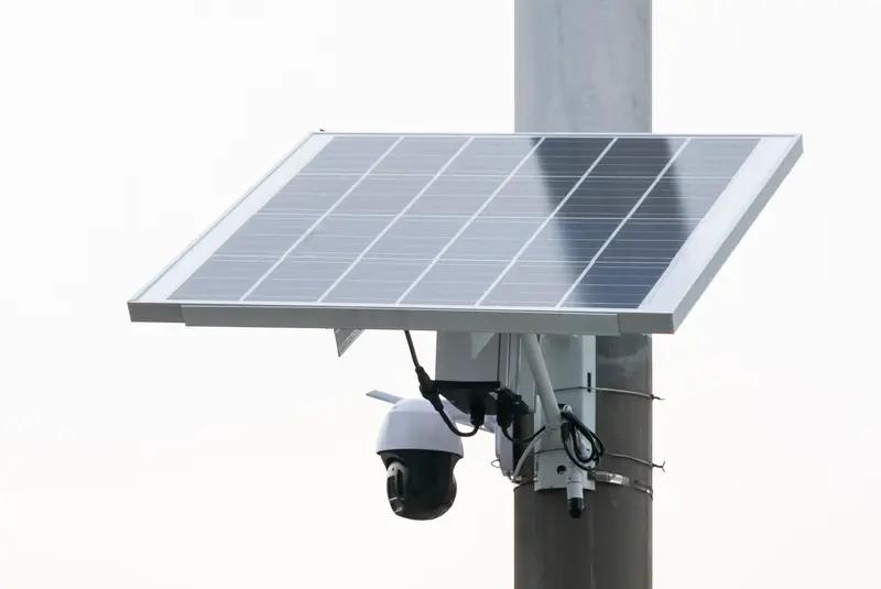 无需流量无需充电，远程监控。我花300元钱买的五画面双太阳能板监控器还是个笑话，