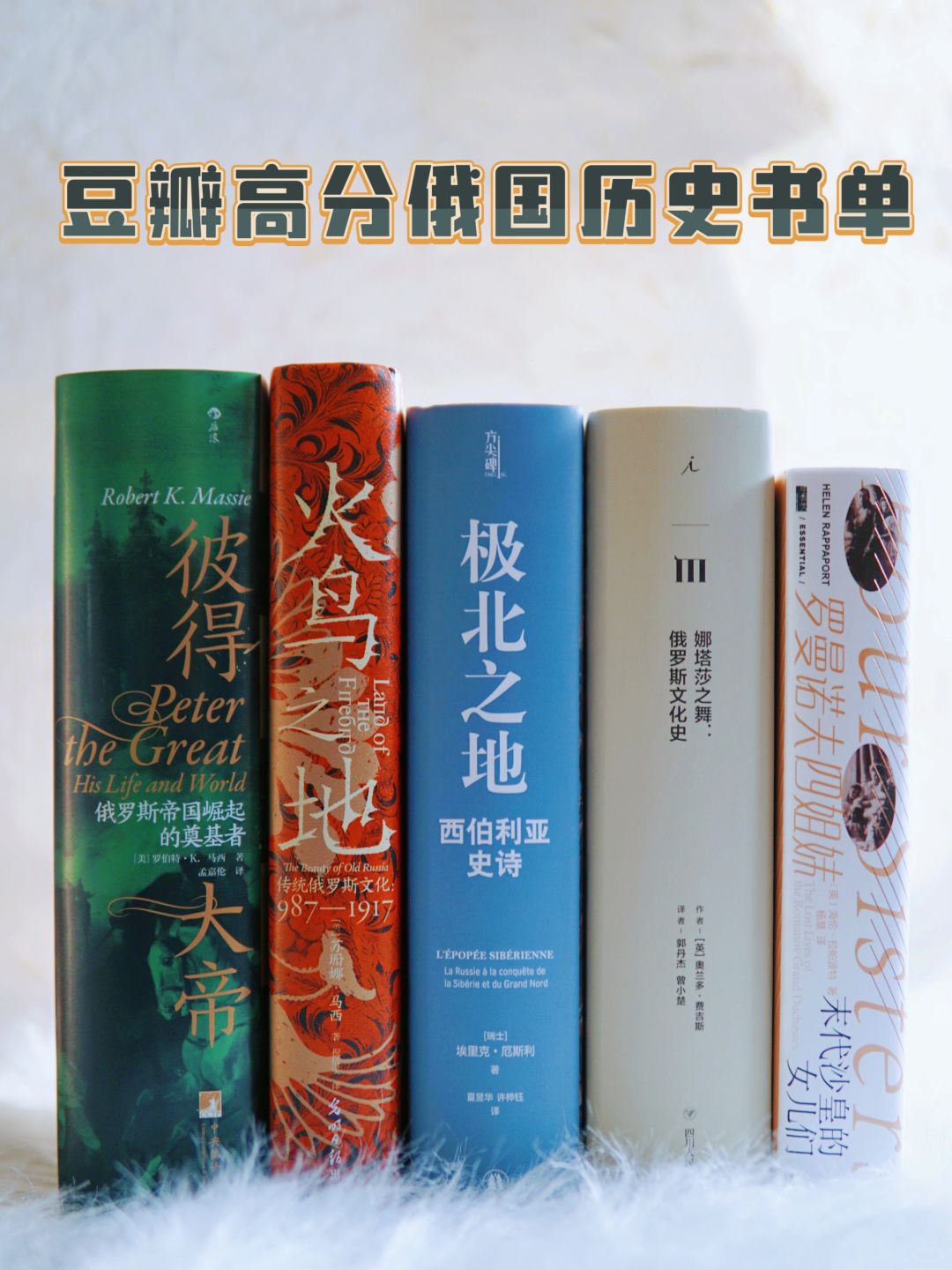 豆瓣高分书单|俄国历史读这几本书就够了