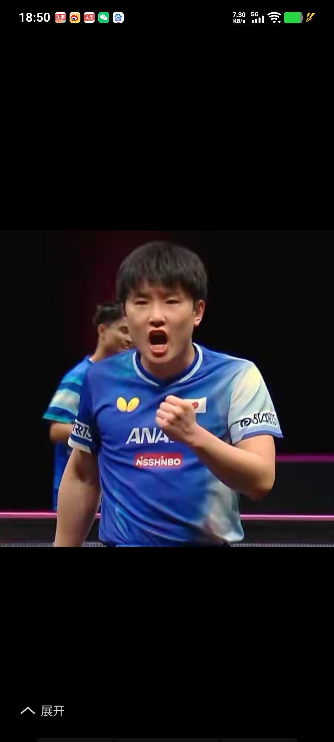 周启豪以1比3负于张本智和，着实令人遗憾。今日周启豪发挥出色，四局比分极为接近（