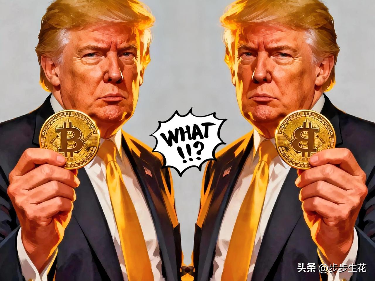 快看快看！
特朗普又整新活了！

特朗普加密货币动作引争议，中国禁令早显远见
 