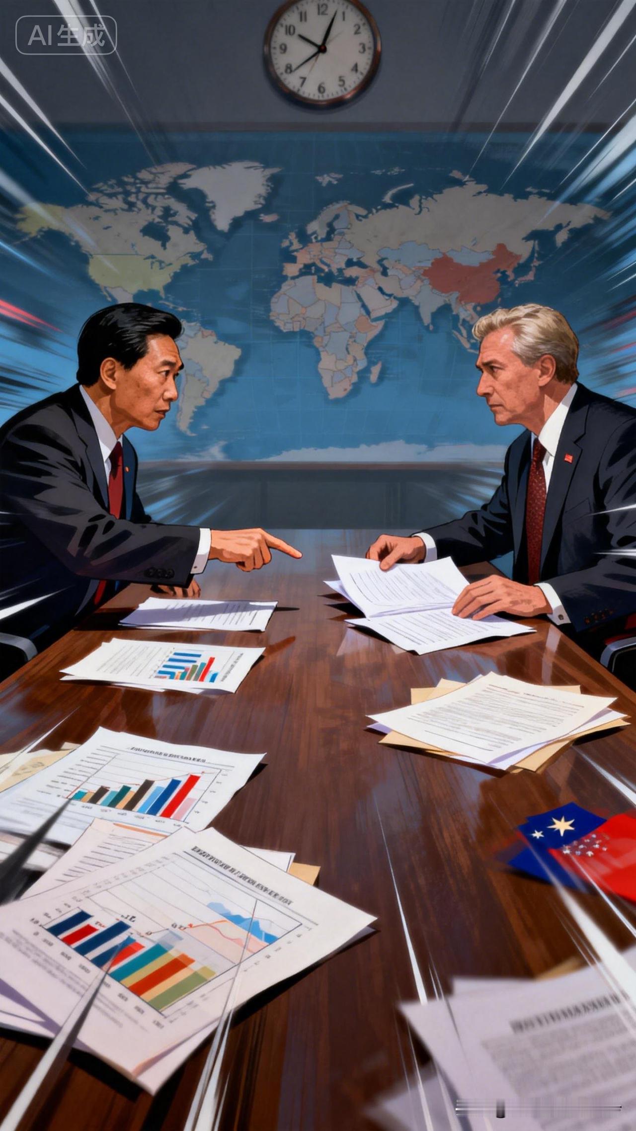 A：嘿，你知道吗？特朗普那施压手段，简直就像纸糊的一样，一戳就破！
B：怎么回事