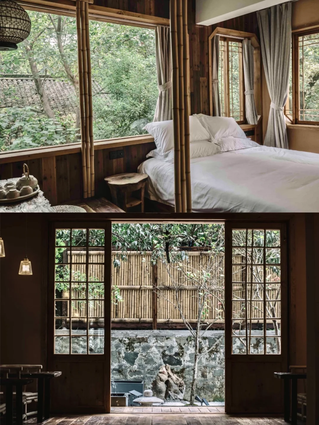 在灵隐寺旁听钟声🔔杭州绝美治愈系侘寂风民