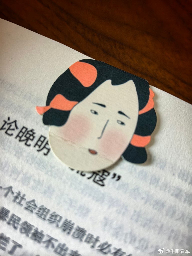 这个仕女书签很好用，磁铁的忘了在哪儿买的了，可能是台北故宫 