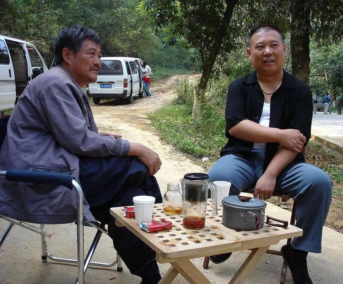 二位喜剧大师难得合影