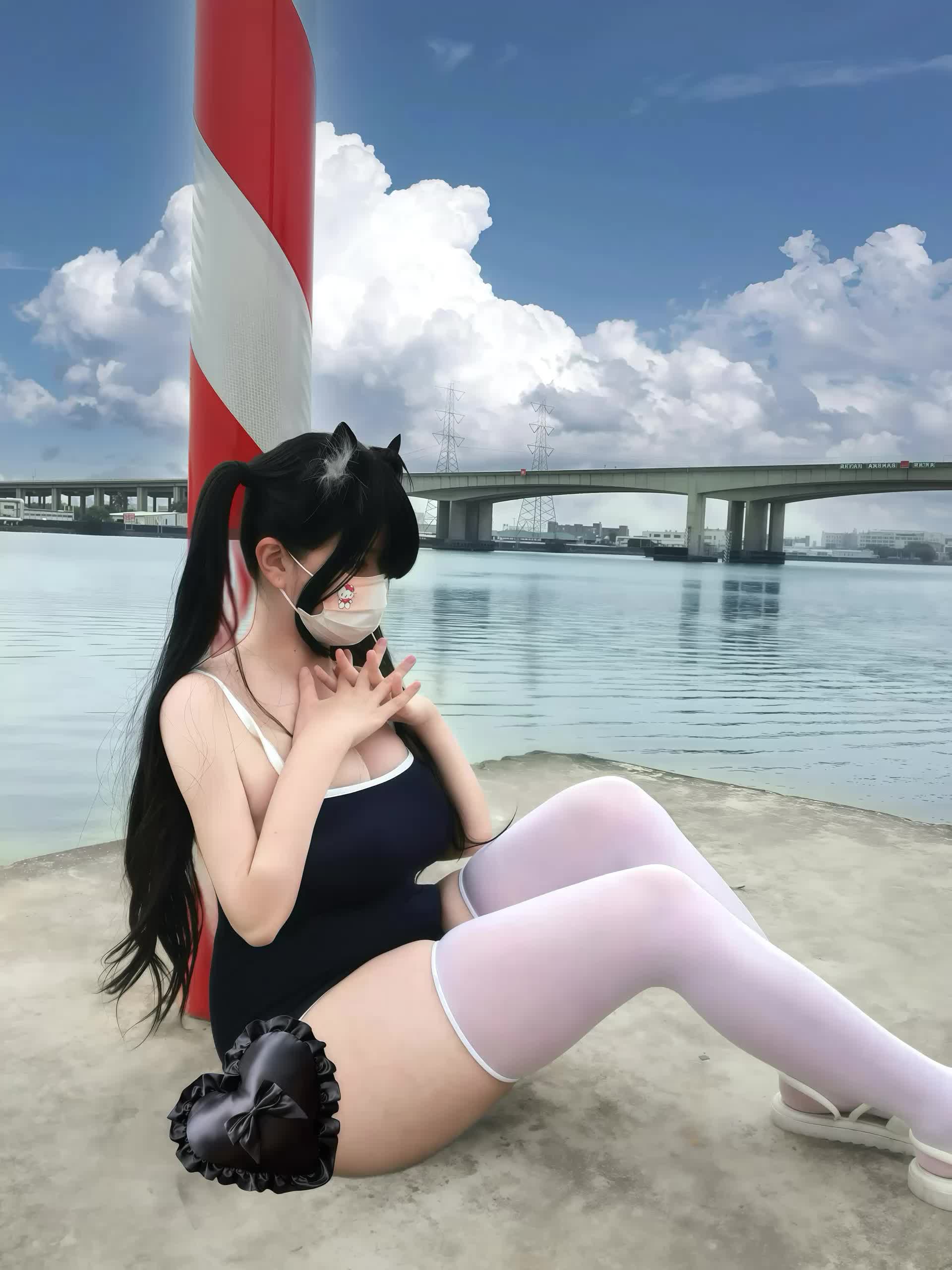 海边穿搭无不良引导