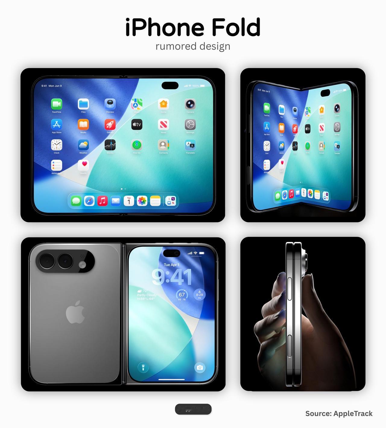 苹果新任CEO第一款作品
iPhone折叠屏9月发布
应该跟华为阔折叠类似
至于