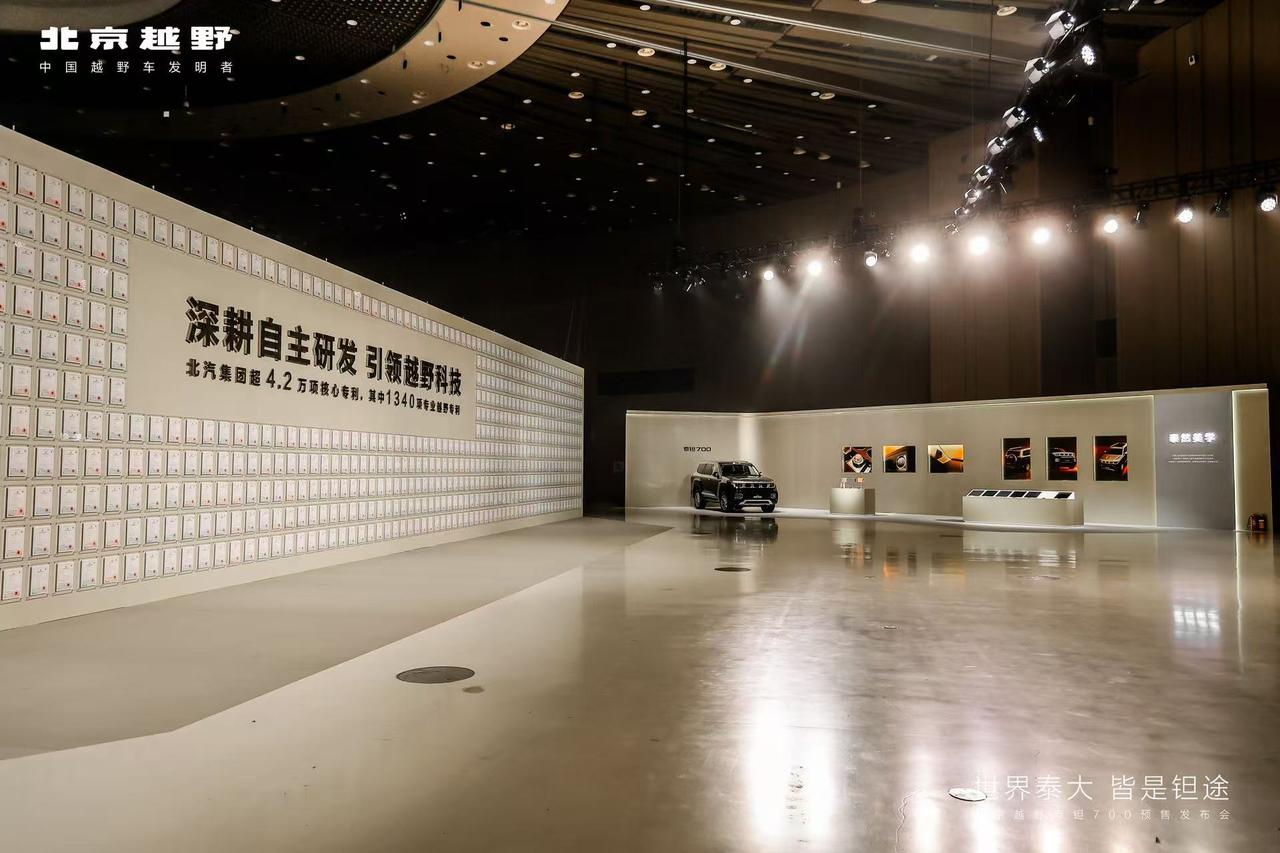 68年，攒了4.2万项专利。

北汽集团累计核心专利超4.2万项，其中专业越野专
