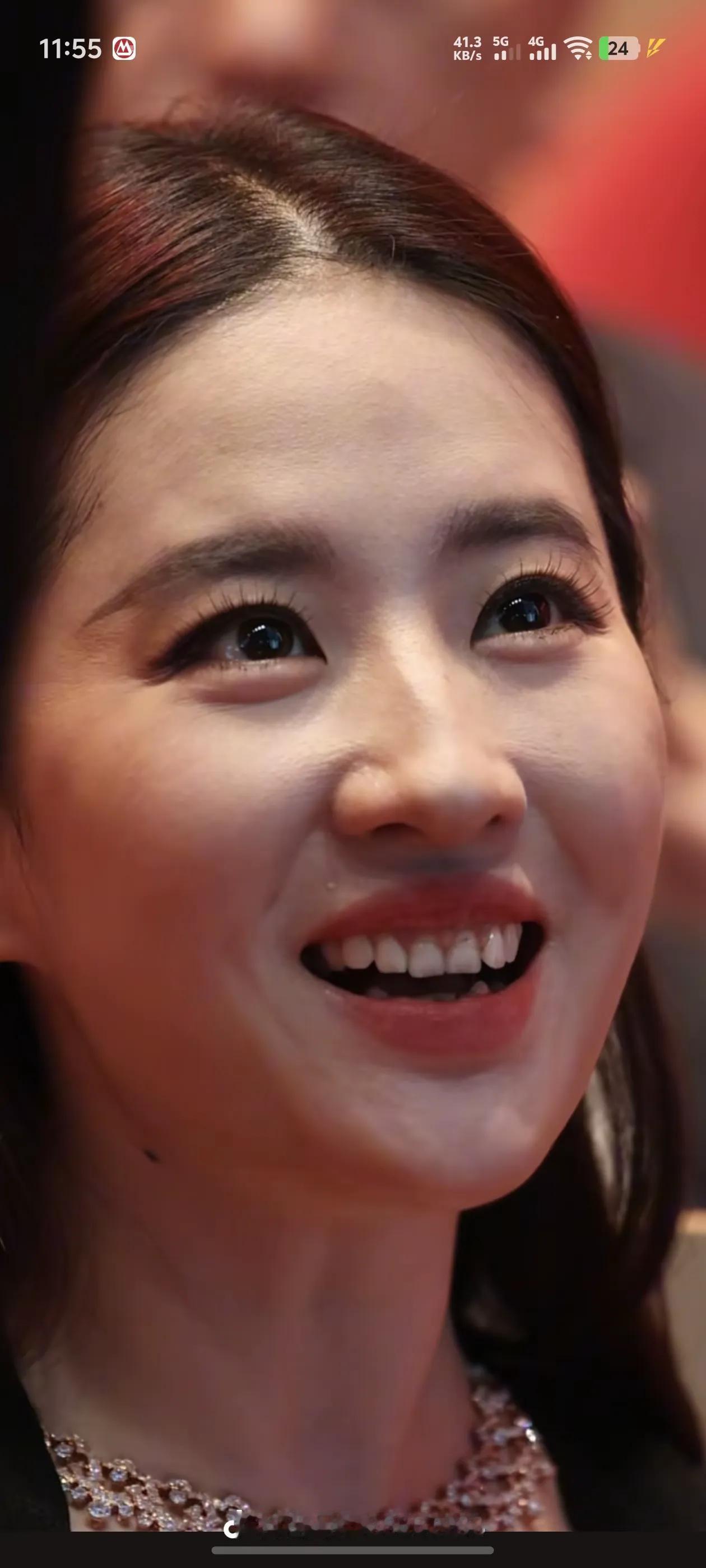 女神刘亦菲也是老了