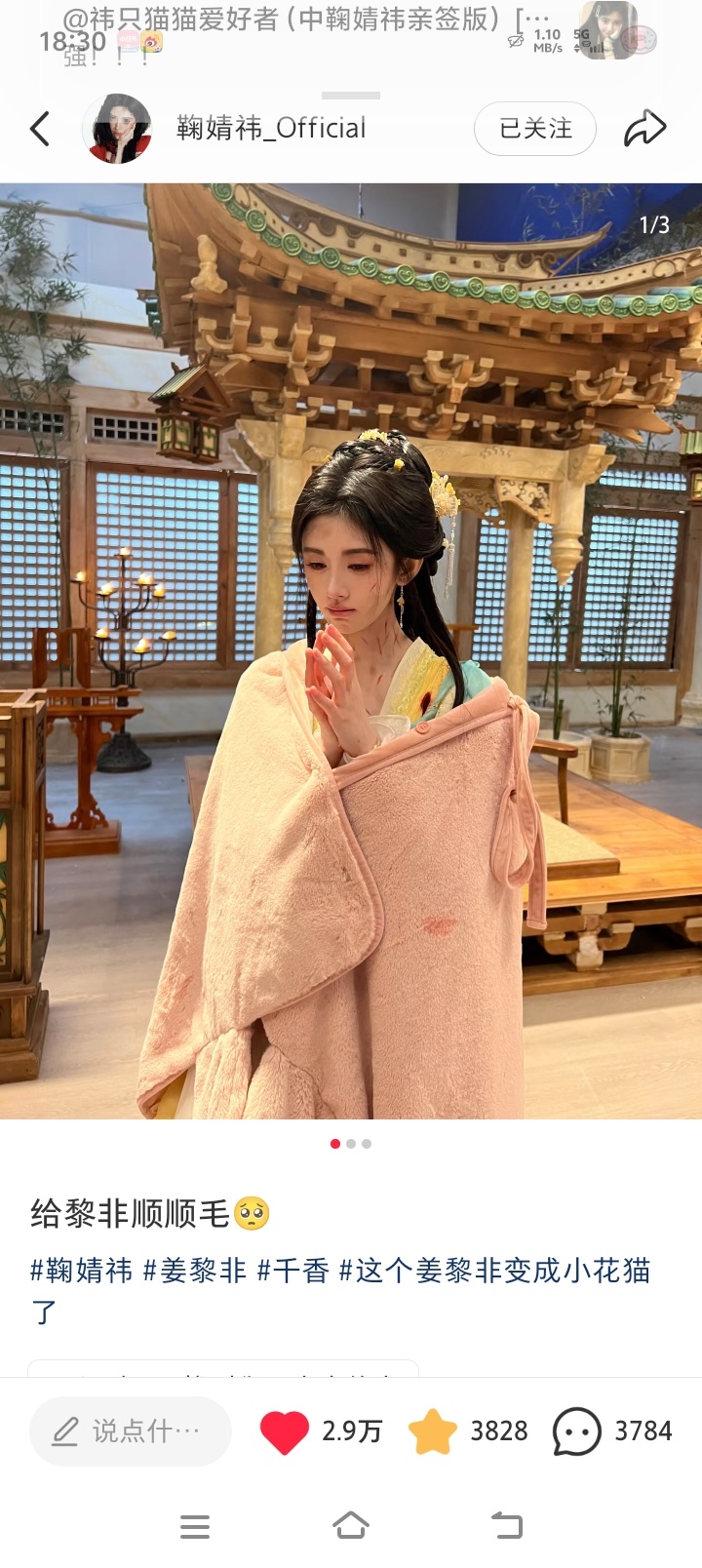 鞠婧祎姜黎非 jjy鞠婧祎千香【7.11】奥菲斯🍠  专栏 · 姜屿祎🌧️的