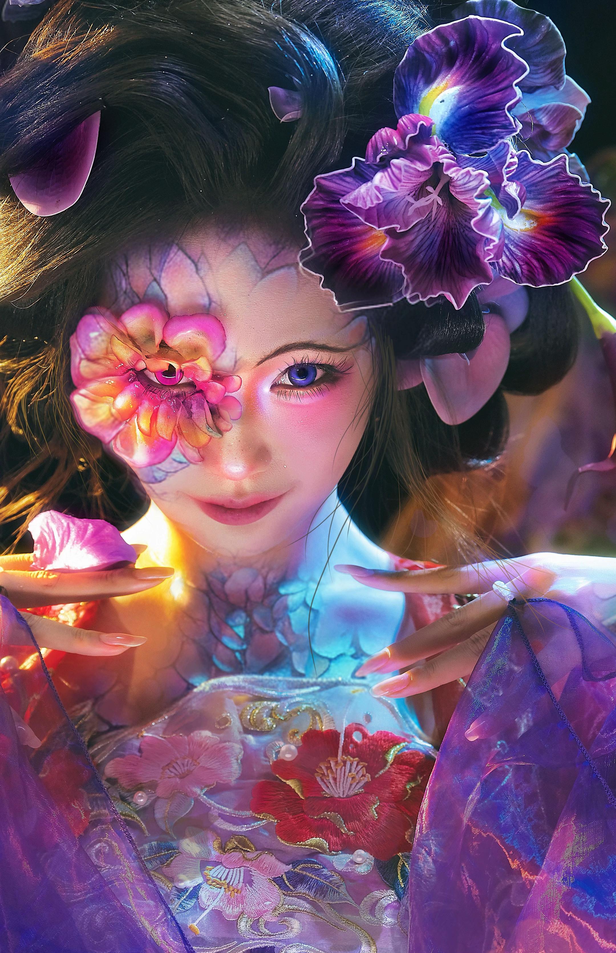 万圣节，来点不一样的。📷：富士gfx100s2 镜头：45 100 ...