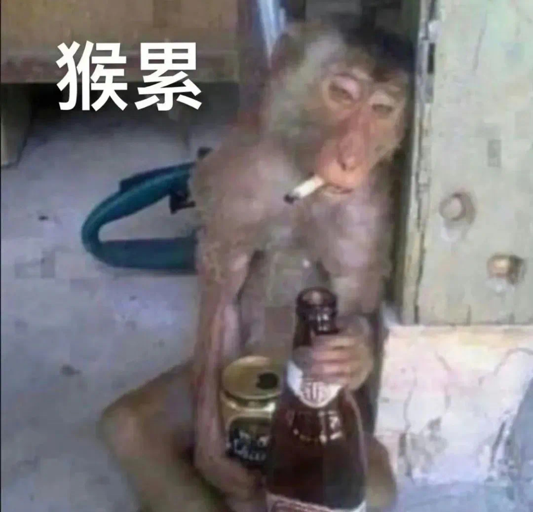 不好意思，我累点低。一组累了的表情包，拿图DD[鲜花] ​​​