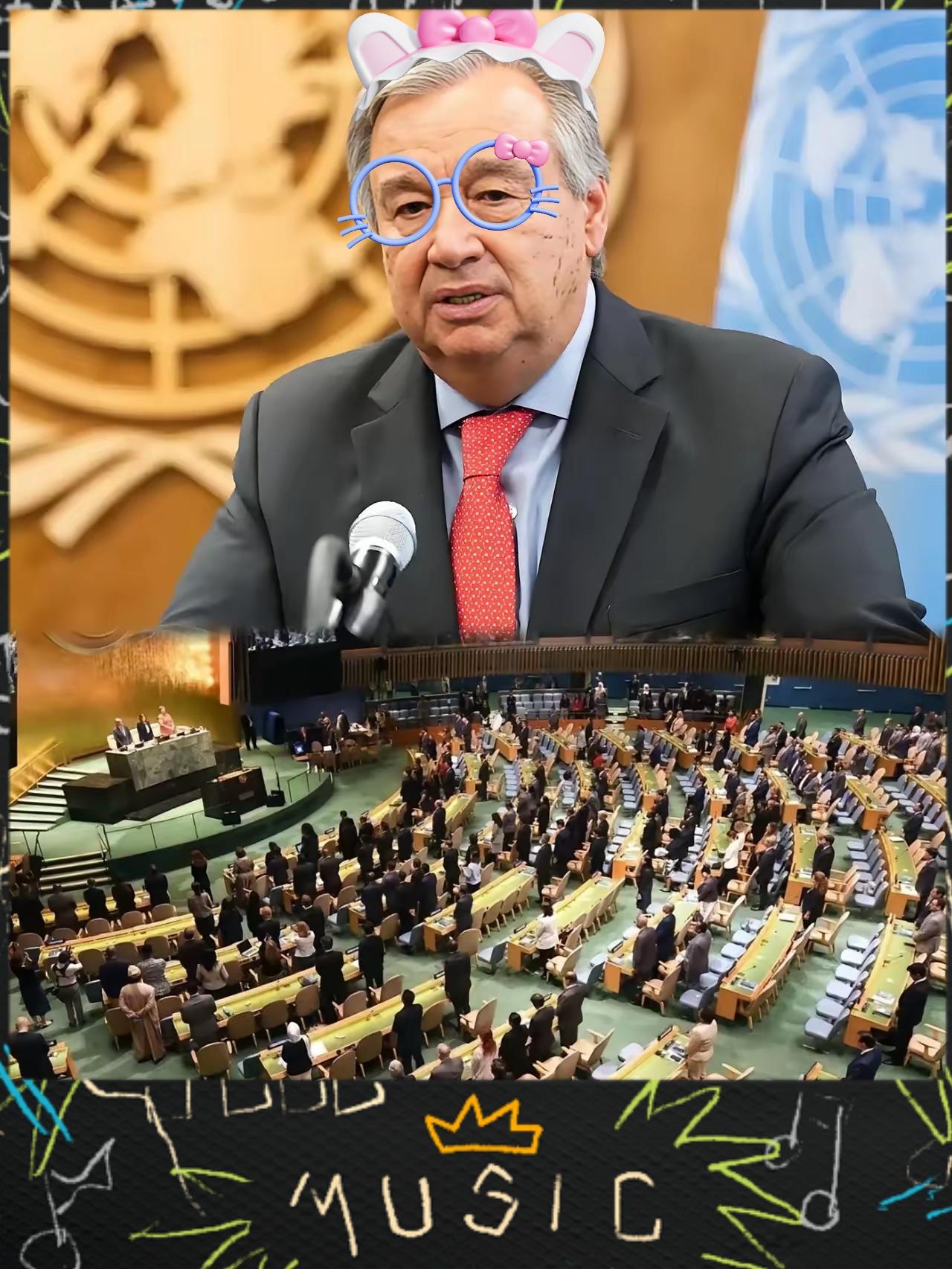 快讯！快讯！
联合国秘书长古特雷斯宣布了
联合国秘书长古特雷斯发出警告称，如果各
