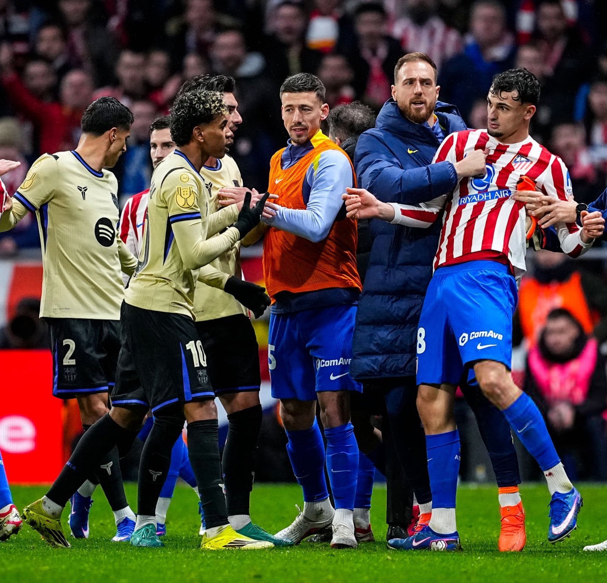 亚马尔、杰拉德·马丁、费尔明·洛佩斯、马克·卡萨多、若昂·坎塞洛 🟨 如果他们