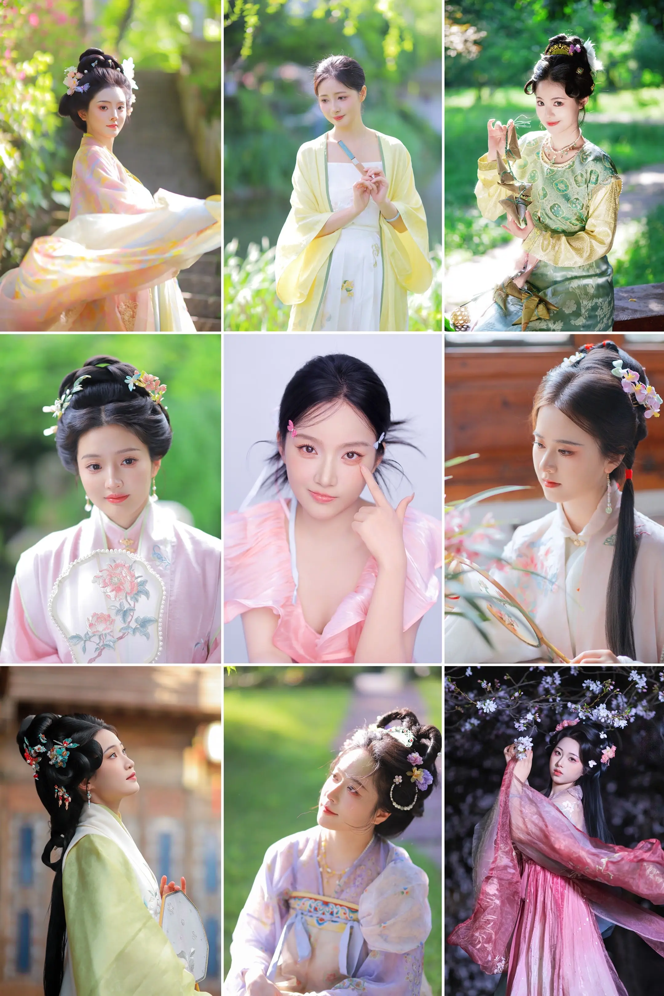 “远赴人间惊鸿宴，一睹人间盛世颜。”我太喜欢我拍的照片啦，每个人都好美！