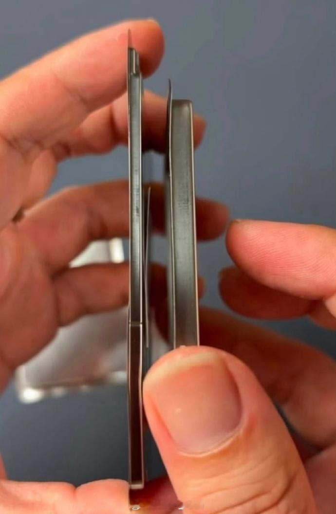 iPhone17Air和Pro电池对比 怪不得能这么薄了，17Air手机的电池只