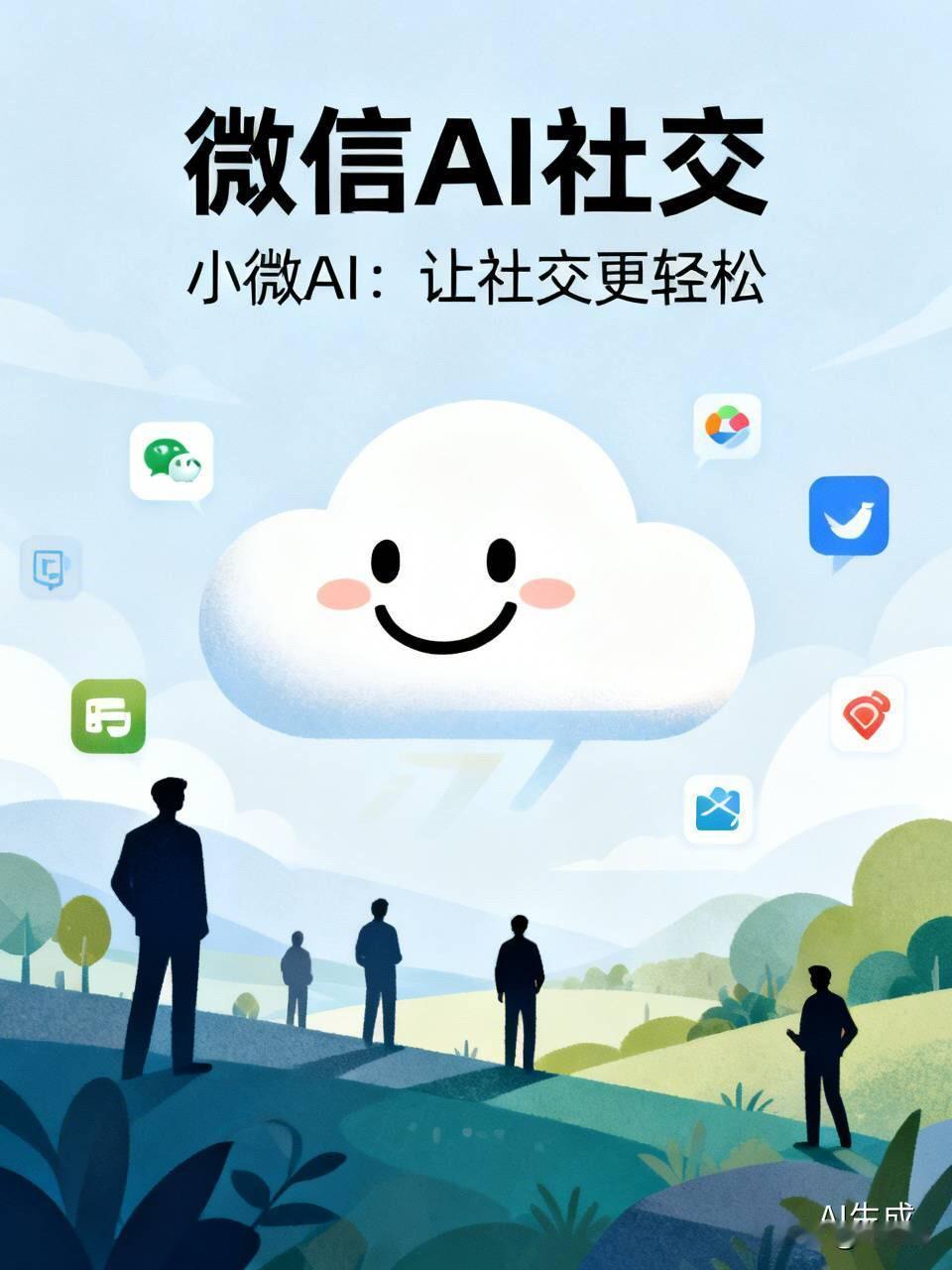 微信下场做AI社交，根本不是要杀死社交，反倒是把社交里最烦人的那部分先给摘出去了