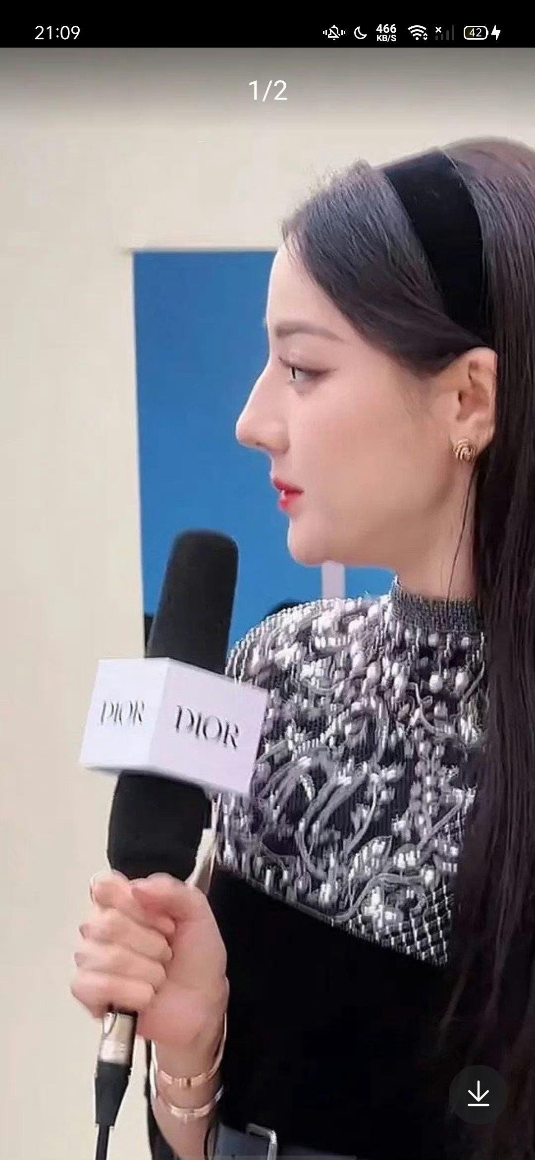 章子怡的侧脸放到什么时候都很能打 ​​​