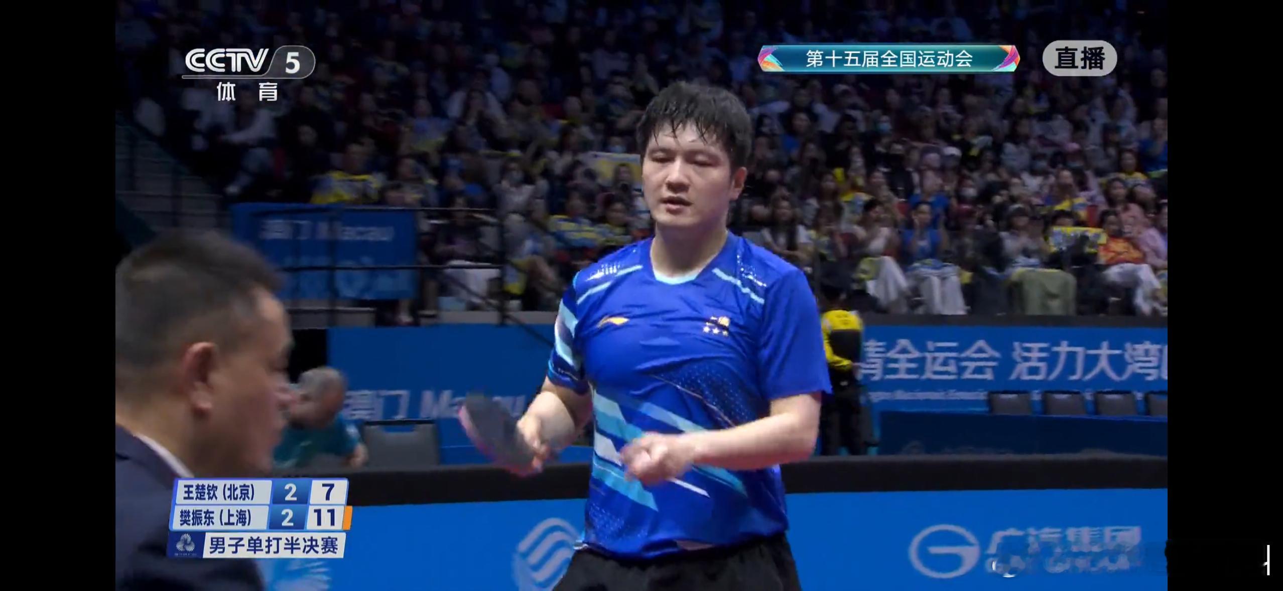 第四局樊振东拿下樊振东2-2王楚钦