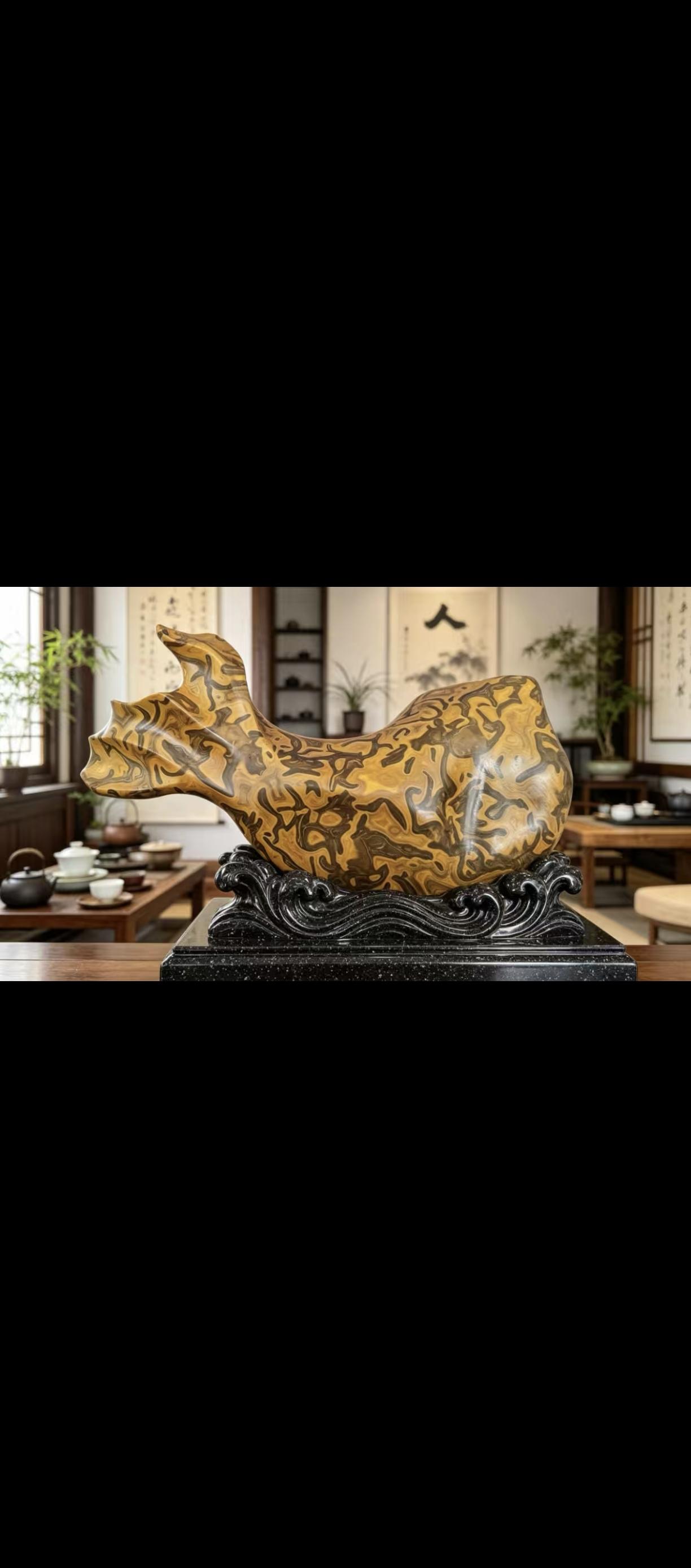 北丹石《星河草花纹》寓意

 繁星浩瀚  草花流转
星河意象：生生不息、格局浩瀚