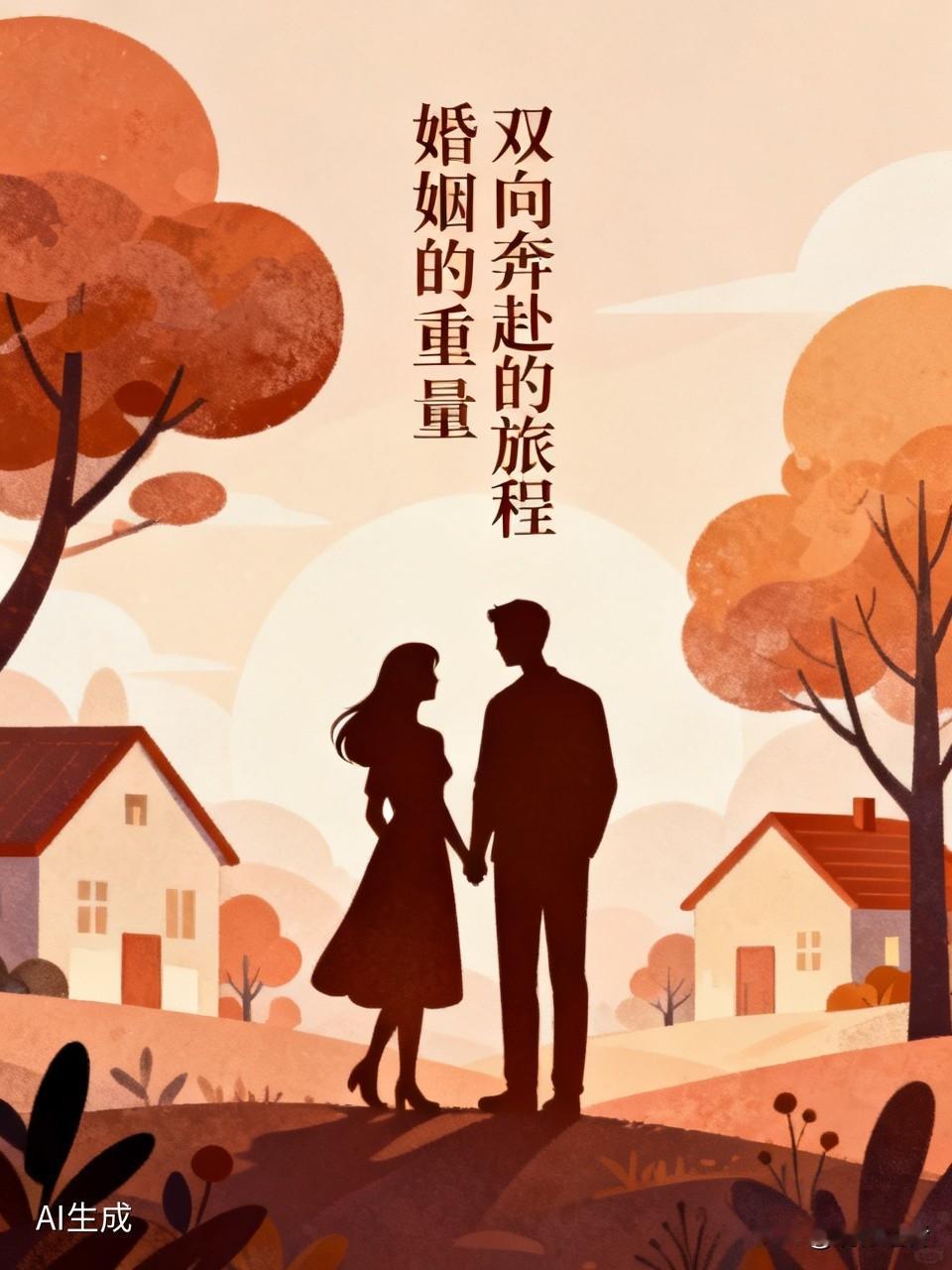 婚姻从来不是一个人的独角戏，而是两个人的双向奔赴。它承载着双方共同的责任与担当，