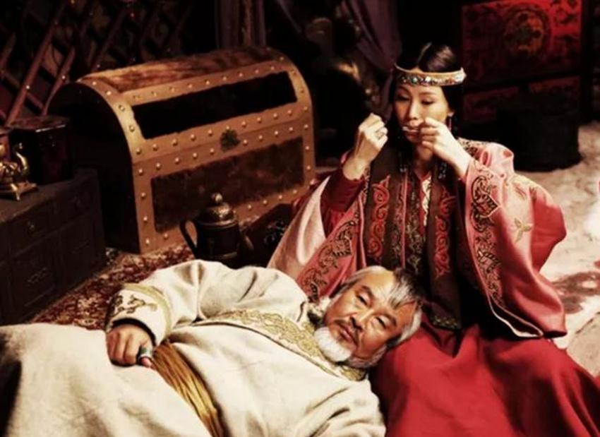 1568年，63岁的蒙古俺答汗看上了18岁的孙媳三娘子，于是便抢了过来。这下孙子