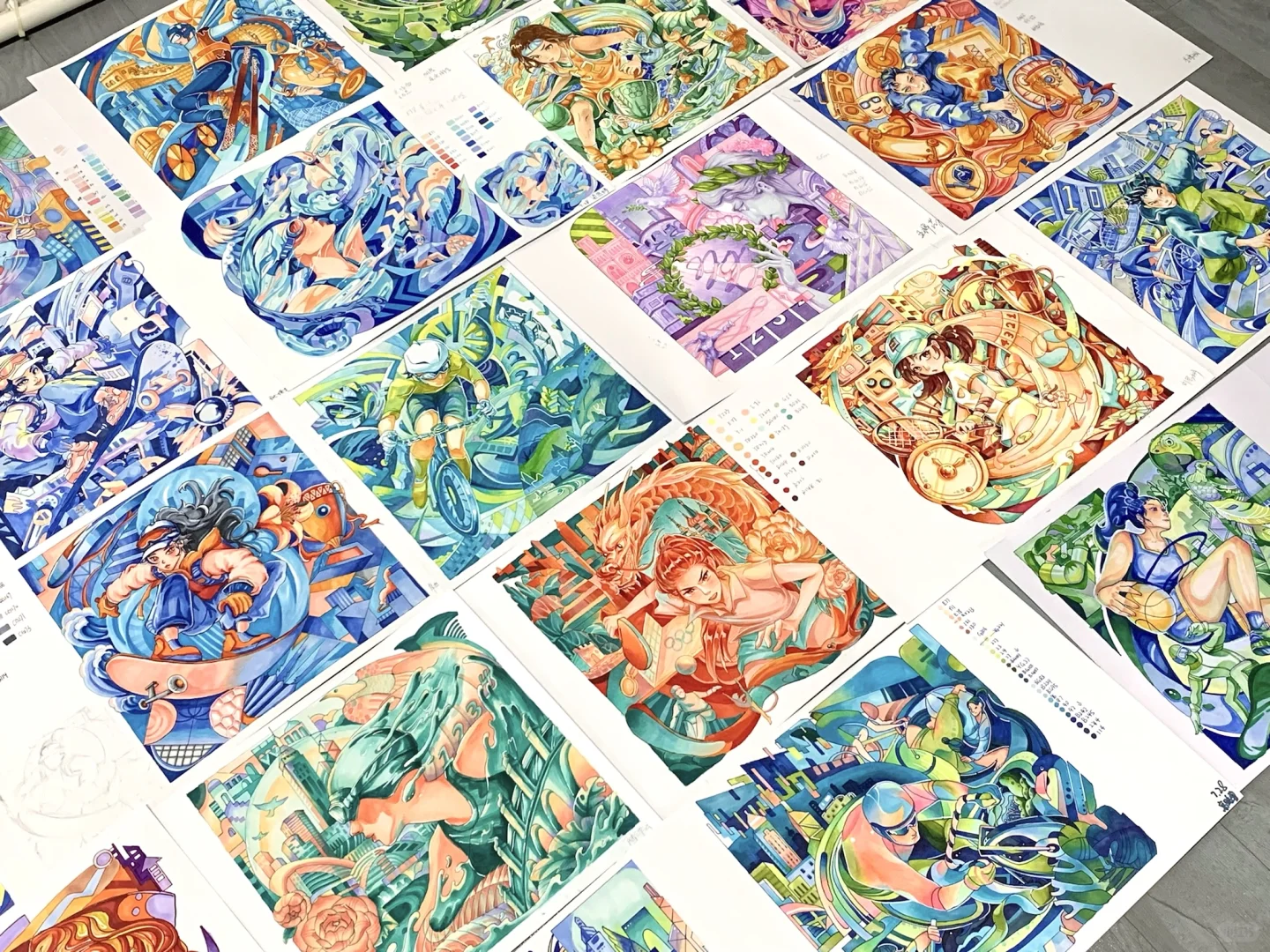 围观神仙打架现场❗️这届暑期集训太卷了❗️