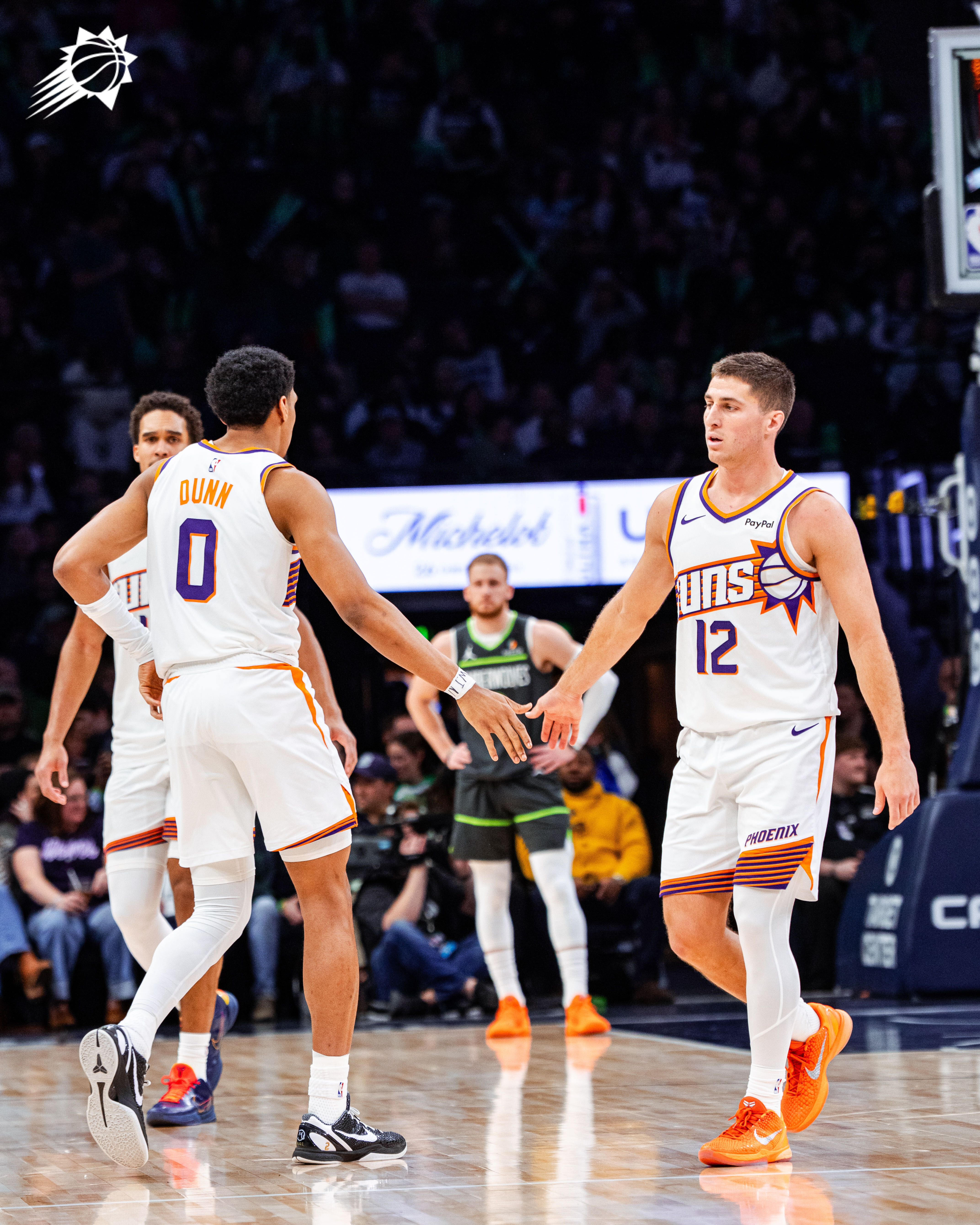 邓恩底角三分命中，保持命中率百分百！菲尼克斯太阳 ｜旭日东升 ｜太阳vs森林狼