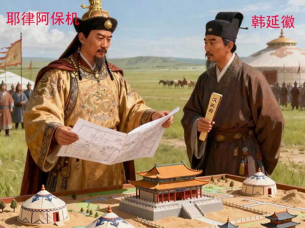 【韩延徽作为辽朝开国谋士，最早提出并实践“一国两制”！】
　　韩延徽历仕辽太祖耶