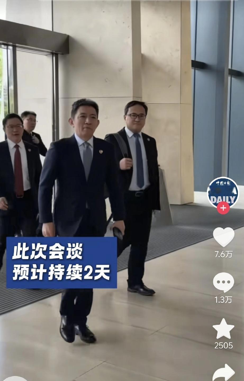 美财长贝森特的天塌了，李成钢现身中美谈判现场，前两次就是这位副部长的优异表现，让