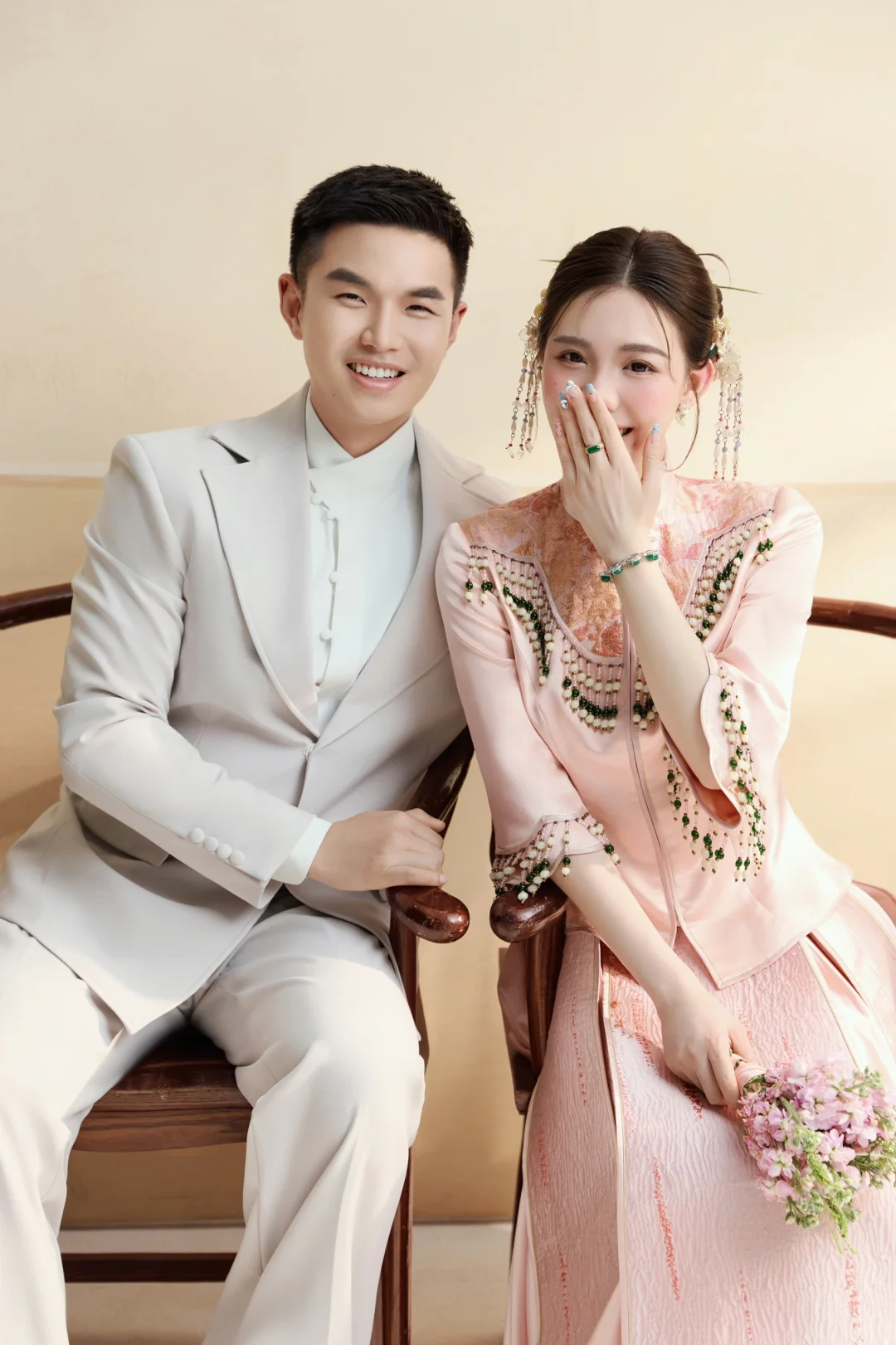 甜妹一定要拍的新中式婚纱照🪷
