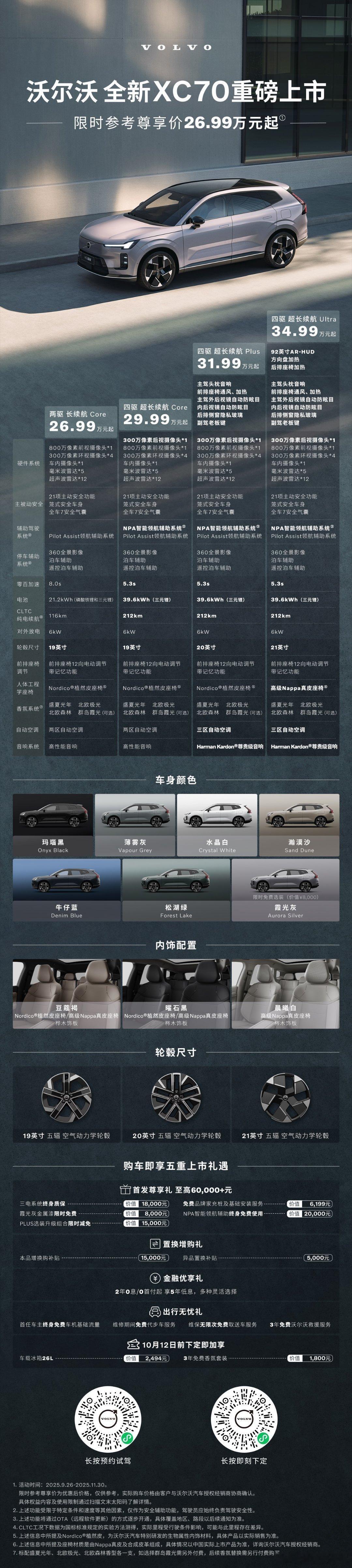 内涵胡歌/价格以及最重要的一图读懂全新沃尔沃XC70[嘻嘻]大v聊车沃尔沃豪华车