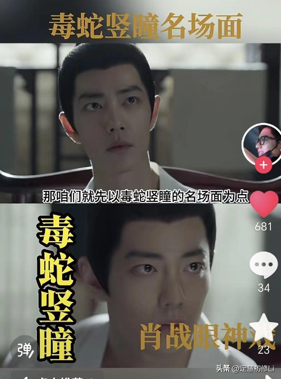 藏海在剧中没有描述过他有多帅多好看，但是肖战演藏海，观众就是觉得好适配，高智迷人