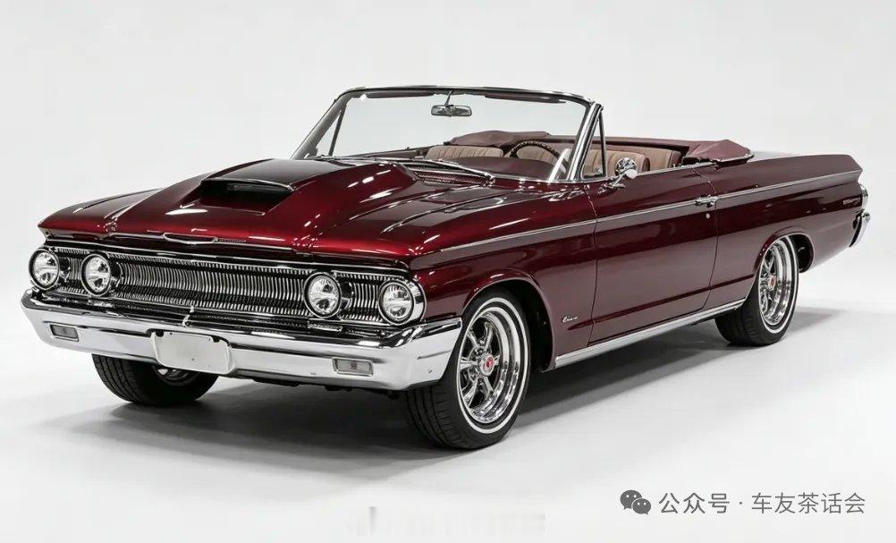 经典老车 1960 年福特雷鸟敞篷轿车是 1960 年的福特雷鸟（Thunder