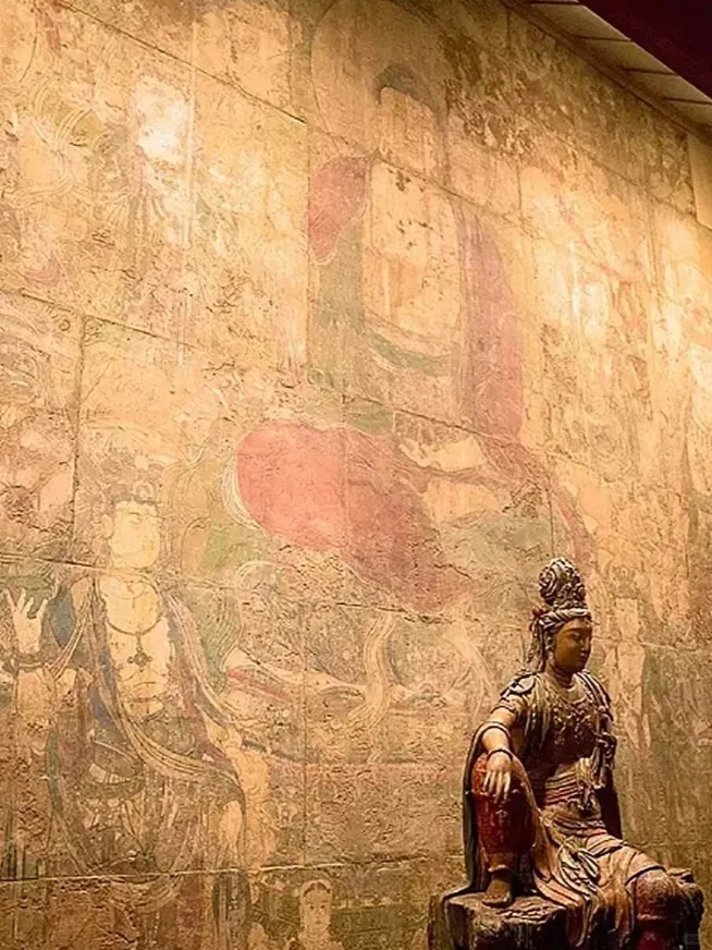 山西古寺的壁画，成为美国博物馆的镇馆之宝