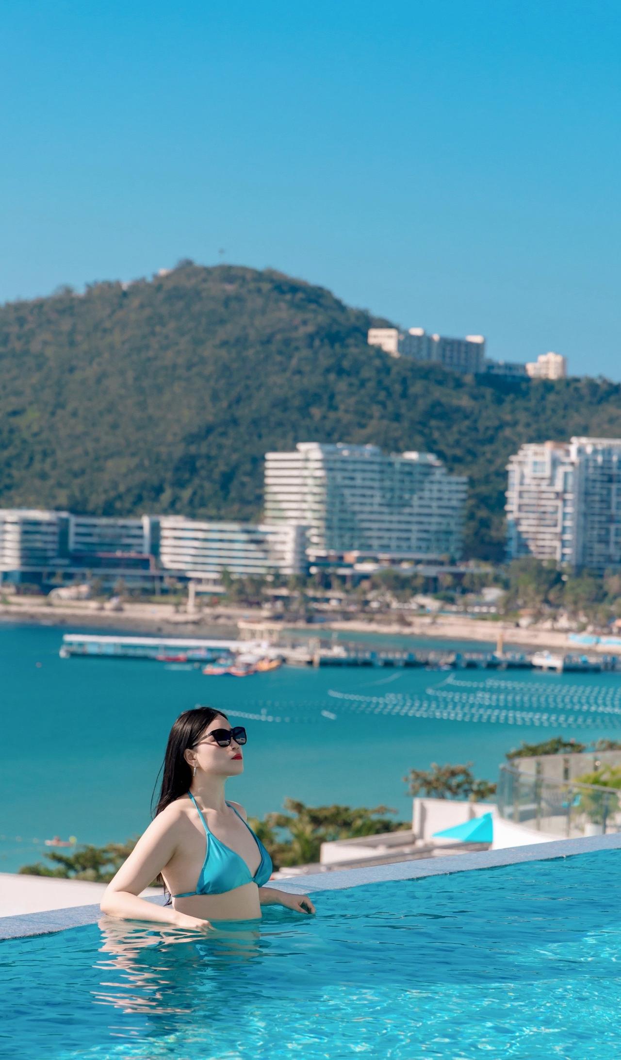 住进风景里，也住进细节里

三亚珠江花园酒店🏝️
不愧是坐拥大东海C位的“海上