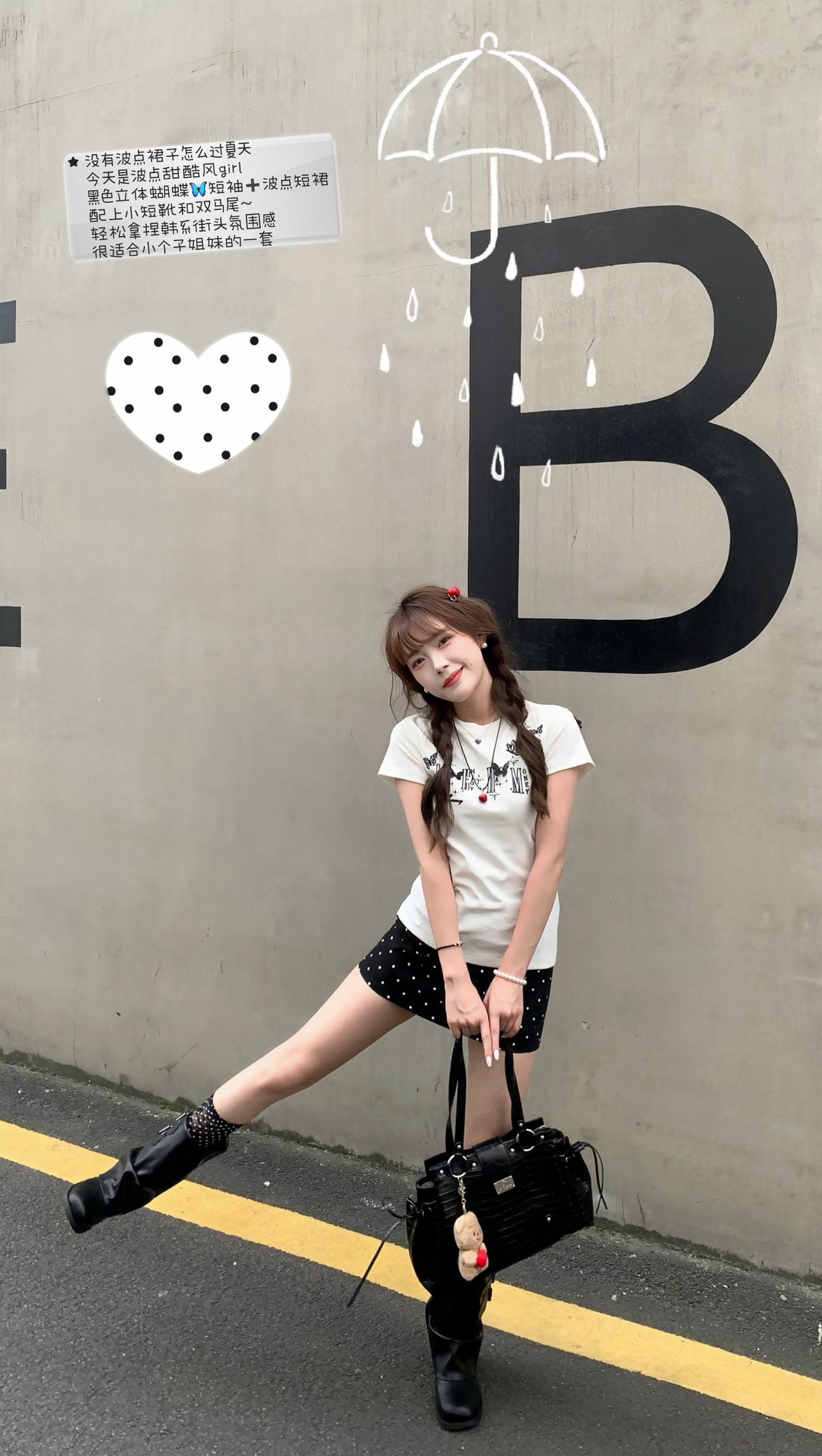没有裙子怎么过夏天💬ྀིྀི♡
甜酷穿搭 波点控