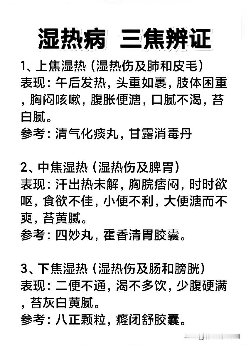 湿热病的三焦之谜：如何对症下药，告别缠绵之症？

你是否曾被那种说不出的闷热感困