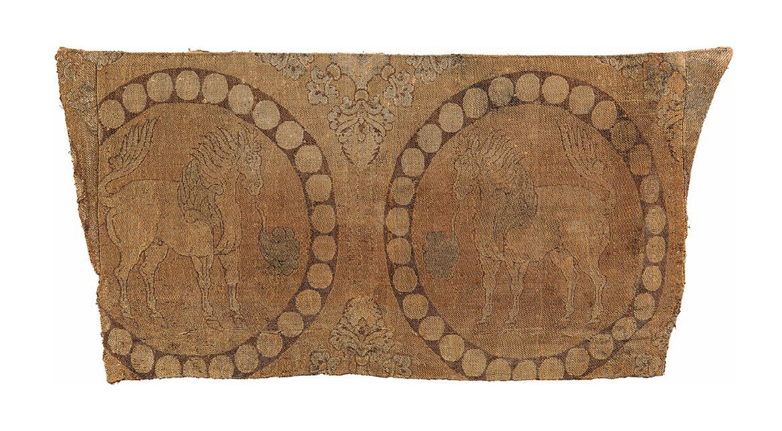 Christian Deydier经手的一件十三世纪的中亚至西域地区制作的飞马纹