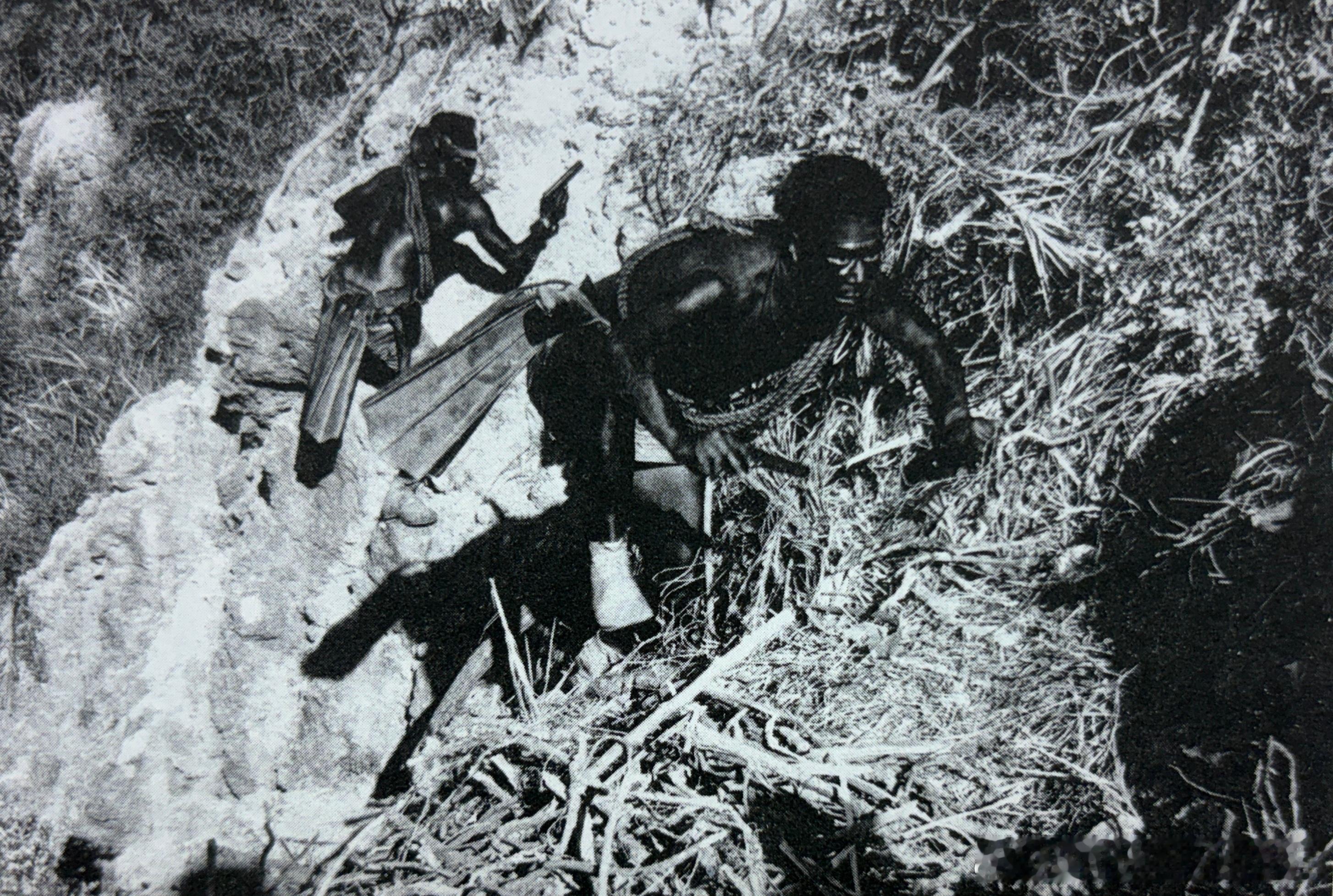 60年代台湾突击队员进行攀岩训练军事历史全触达