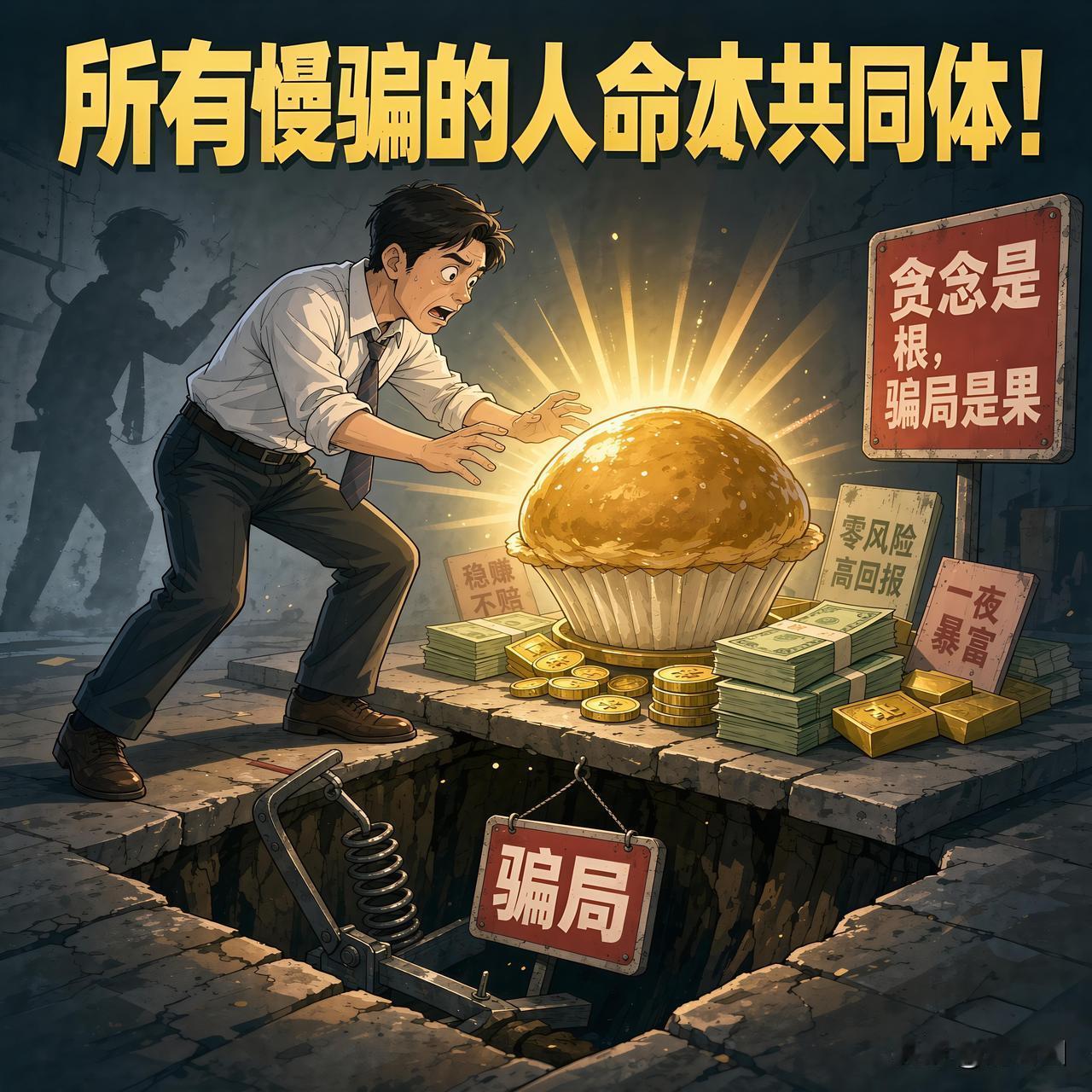 不是贪财才算贪。贪便宜、贪捷径、贪面子、贪被爱的幻觉、贪一夜暴富的梦——只要心里