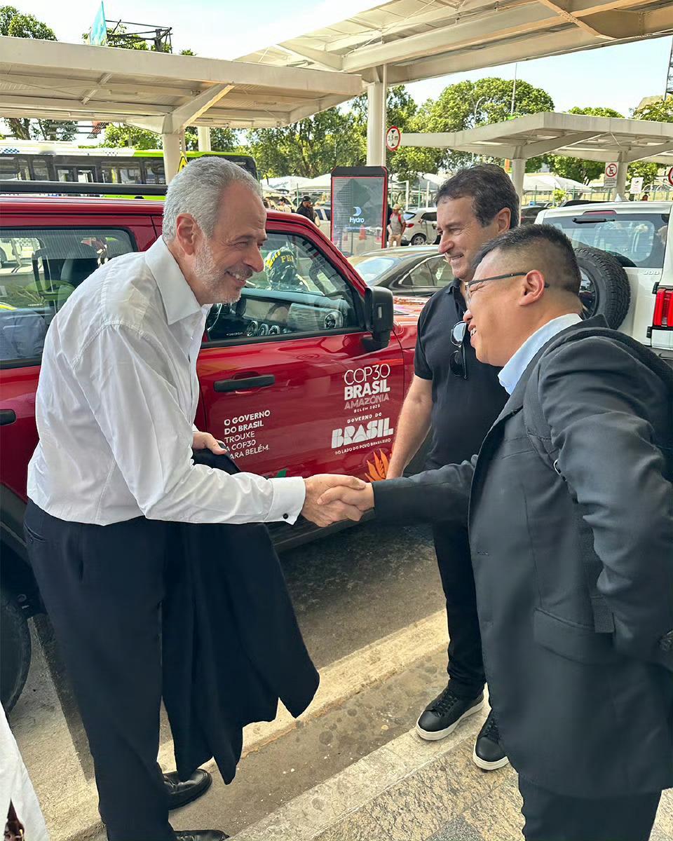 很荣幸看到长城汽车成为COP30的官方合作伙伴，在气候变化这样的全球议题中，中国