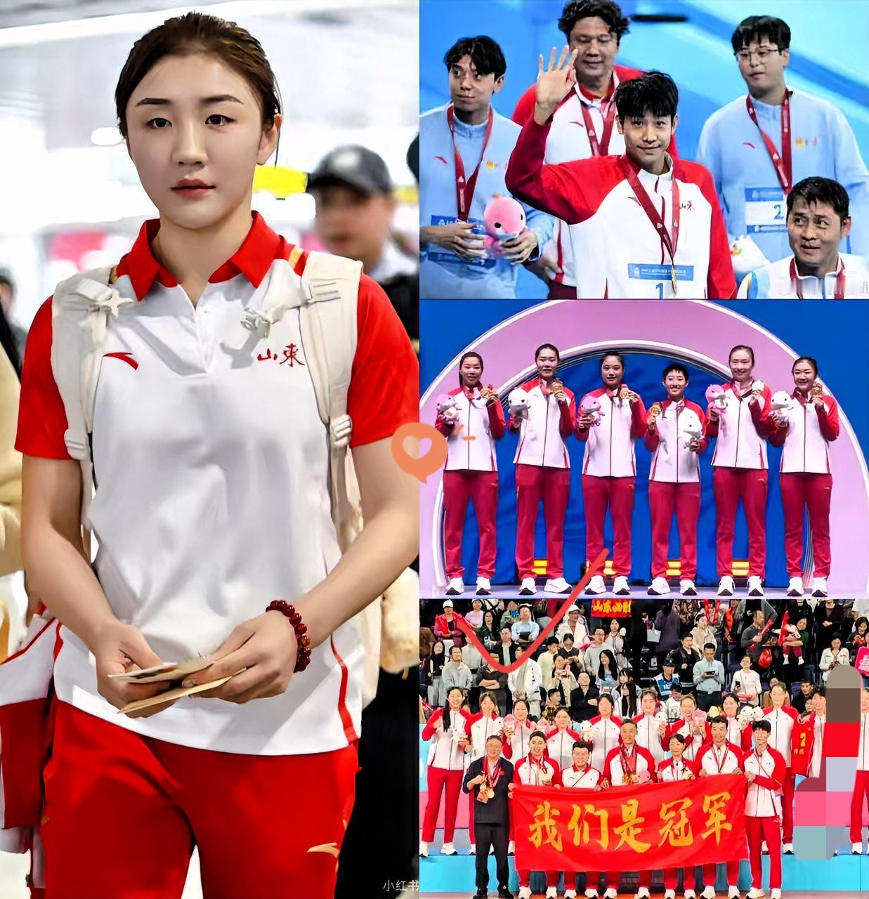 全运会结束后，
我估计安踏得火了，
不是因为它赞助了山东队服，而是安踏设计的这一