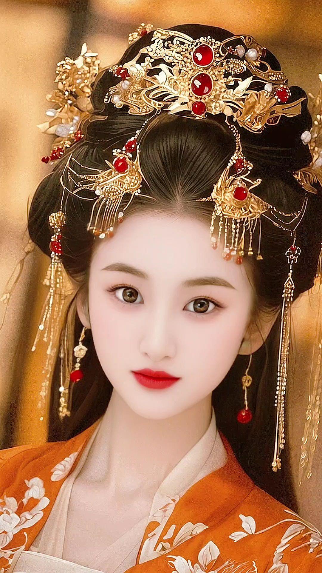 国风古韵 古风美人 古风妆容 古装 古风妆容有多美