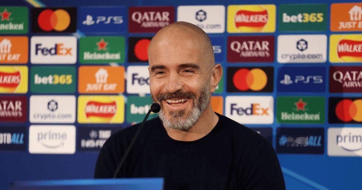 切尔西主教练马雷斯卡出席对阵亚特兰大的欧冠赛前发布会。德拉普的伤情怎么样？还有帕