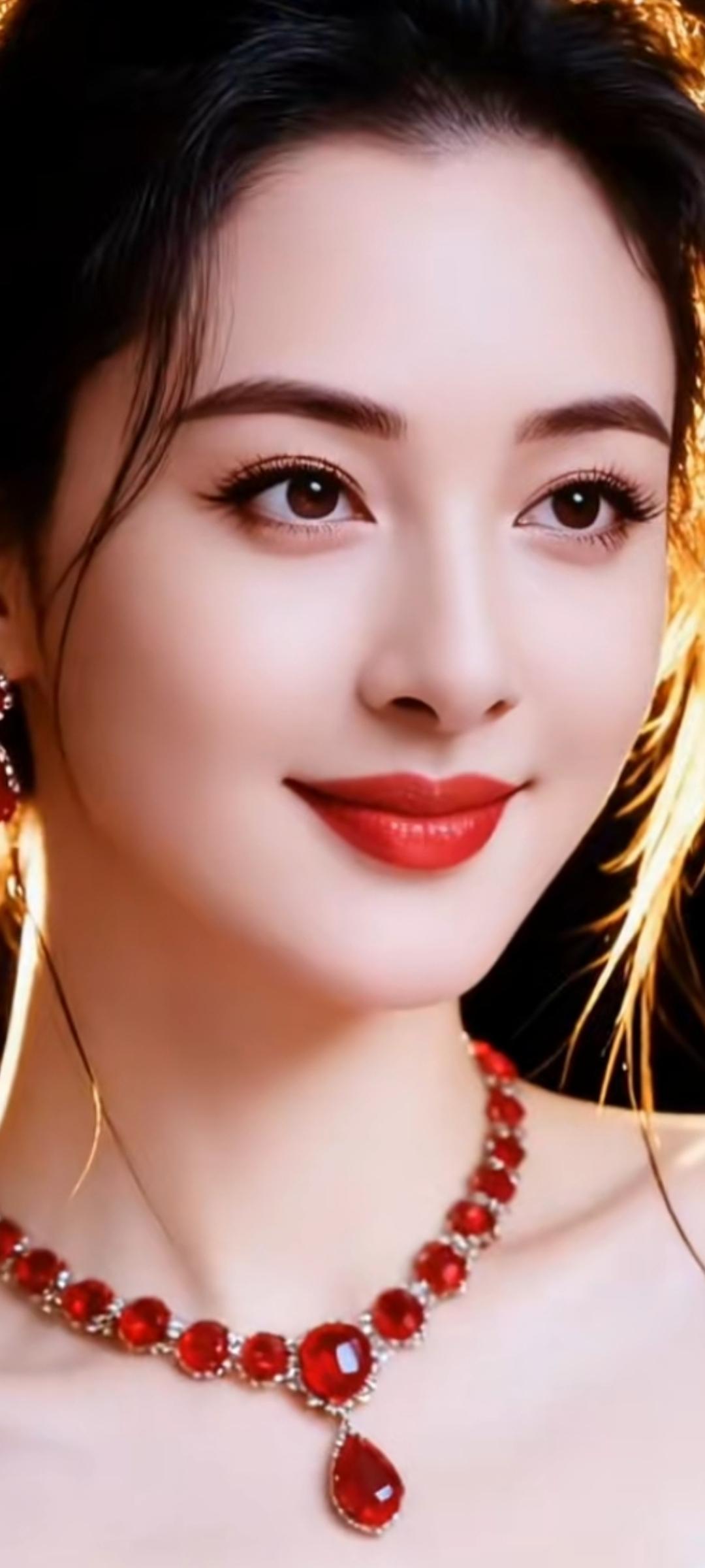 优雅红唇，闪耀珠宝，气质满分！💄✨