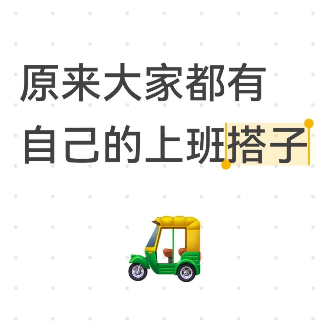 原来大家都有自己的上班搭子 ​