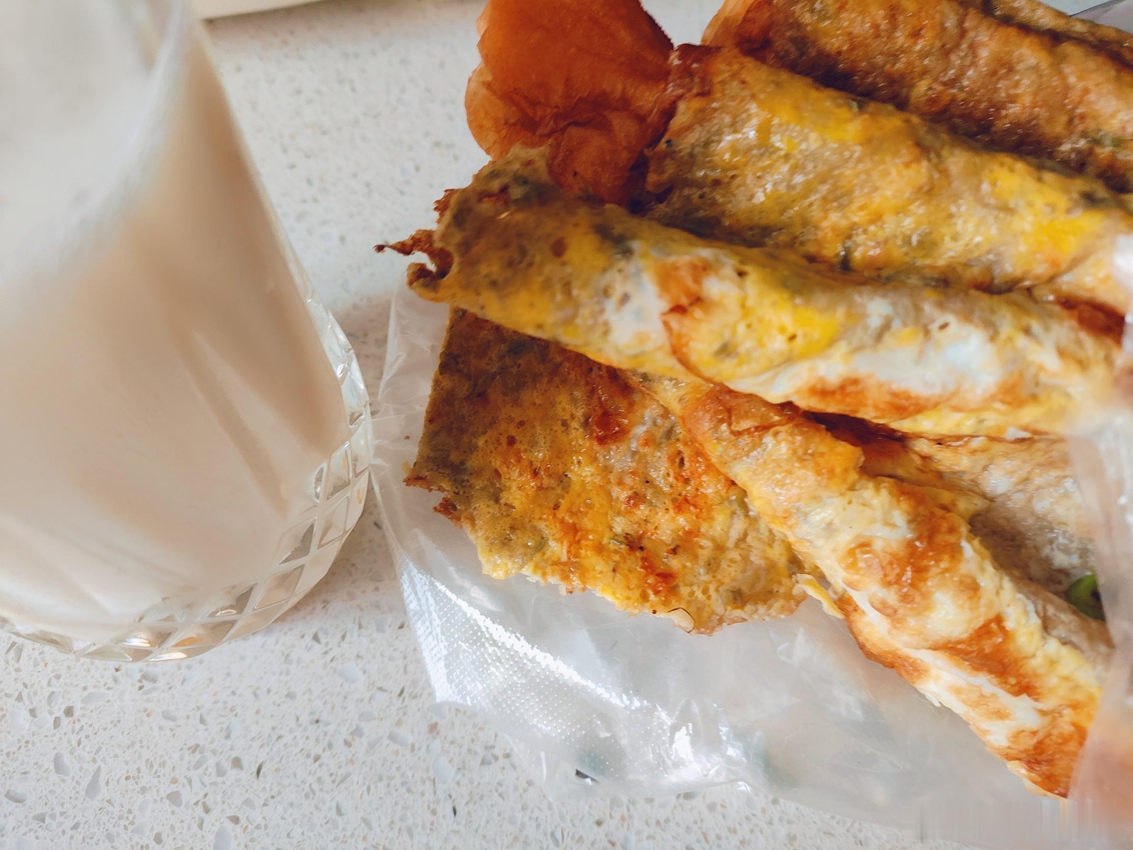 周一啦，从一套煎饼果子开始吃饱之后迎接新的一周 