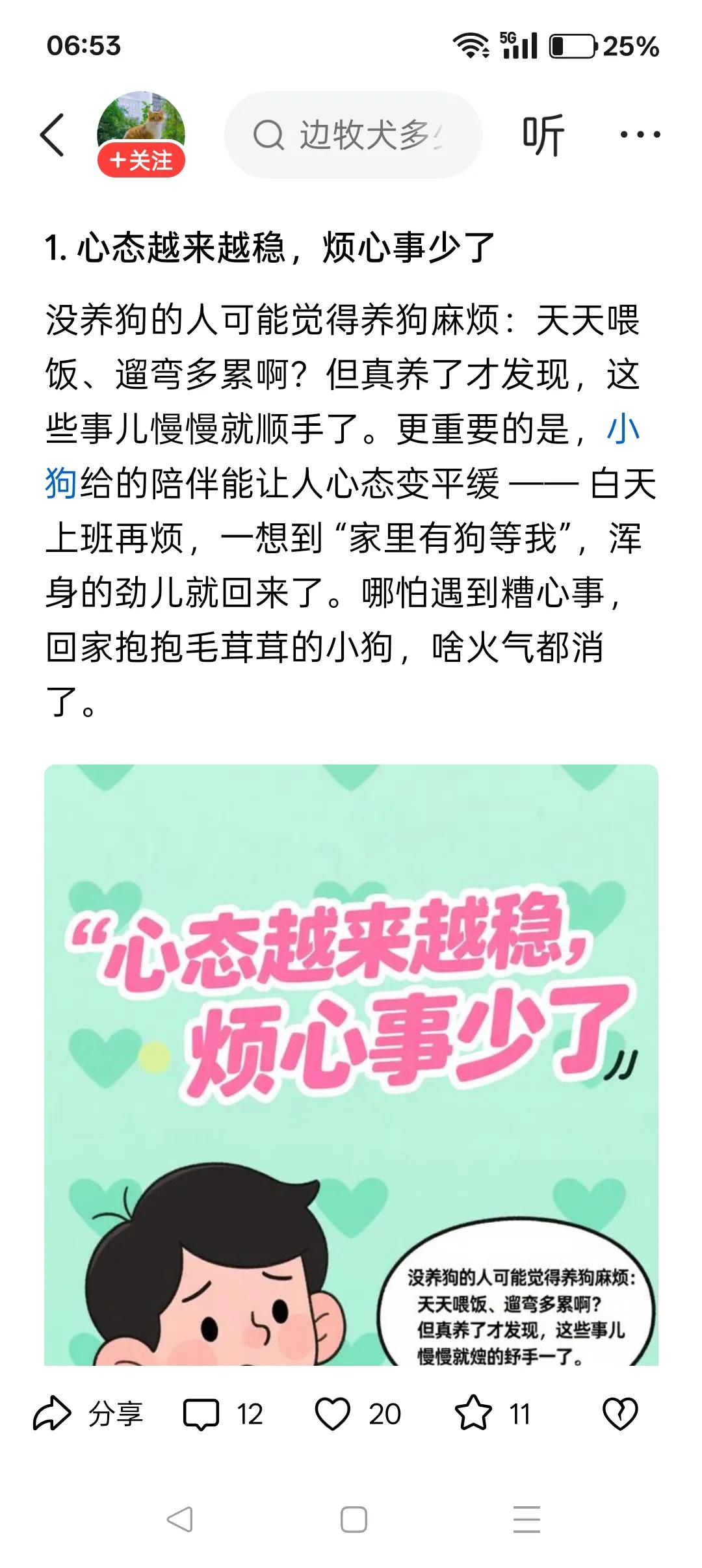 因为极端爱狗，某些人的心智乱了，他们竟然认为养狗可以治病……

愚昧啊！如果愚昧